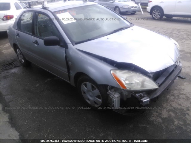 JA3AJ26E05U035670 - 2005 MITSUBISHI LANCER ES SILVER photo 6