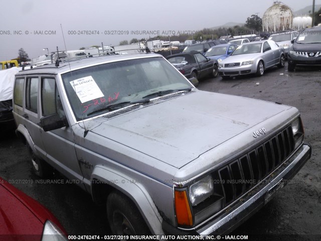 1JCWD7426GT022191 - 1986 JEEP CHEROKEE PIONEER SILVER photo 1