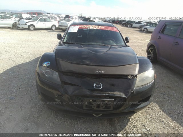 JM1FE173270210983 - 2007 MAZDA RX8 BLACK photo 6