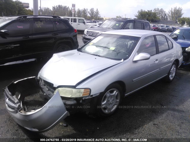 1N4DL01A91C227144 - 2001 NISSAN ALTIMA GXE/GLE/SE SILVER photo 2