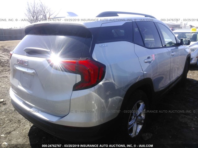 3GKALMEV5JL283026 - 2018 GMC TERRAIN SLE SILVER photo 4