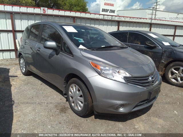 3N1CE2CP2EL437823 - 2014 NISSAN VERSA NOTE S/S PLUS/SV/SL GRAY photo 1