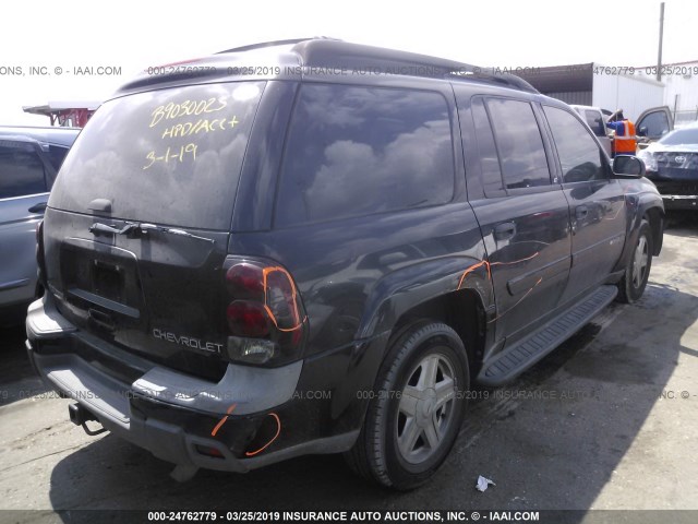 1GNES16S636136009 - 2003 CHEVROLET TRAILBLAZER EXT BLACK photo 4