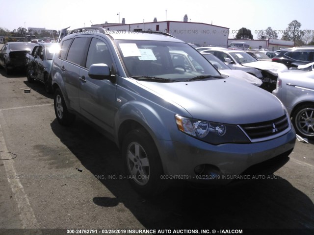 JA4MS31X57Z021791 - 2007 MITSUBISHI OUTLANDER ES/LS 蓝色 照片 1