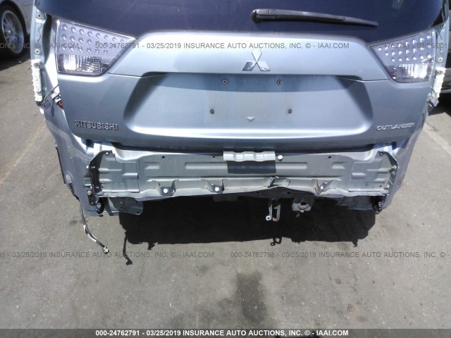 JA4MS31X57Z021791 - 2007 MITSUBISHI OUTLANDER ES/LS 蓝色 照片 6