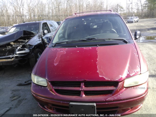 1B4GP44R1VB277128 - 1997 DODGE GRAND CARAVAN SE/SPORT RED photo 6