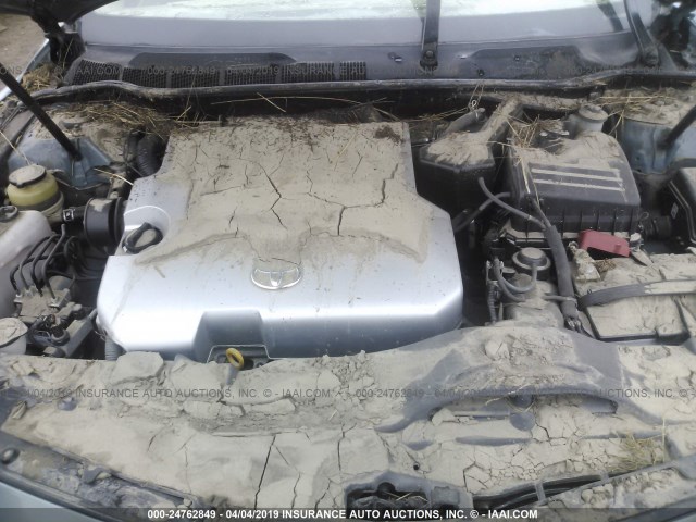 4T1BK46K87U539581 - 2007 TOYOTA CAMRY NEW GENERAT LE/XLE/SE Light Blue photo 10