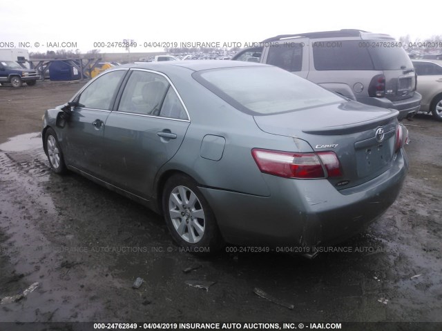 4T1BK46K87U539581 - 2007 TOYOTA CAMRY NEW GENERAT LE/XLE/SE Light Blue photo 3