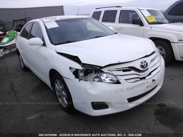 4T1BF3EK3AU552360 - 2010 TOYOTA CAMRY SE/LE/XLE WHITE photo 1