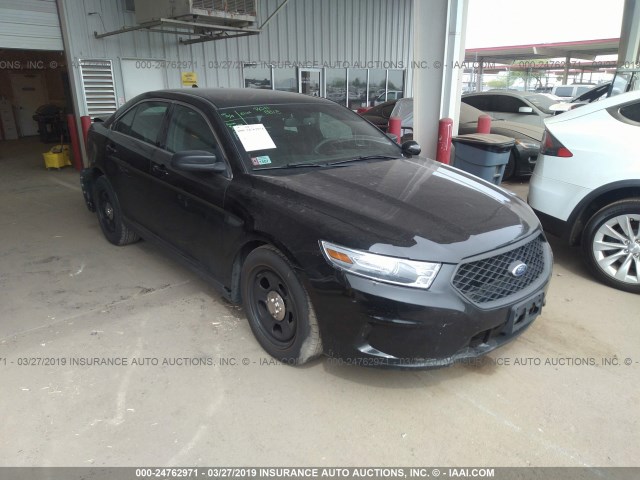 1FAHP2M88DG124417 - 2013 FORD TAURUS POLICE INTERCEPTOR BLACK photo 1