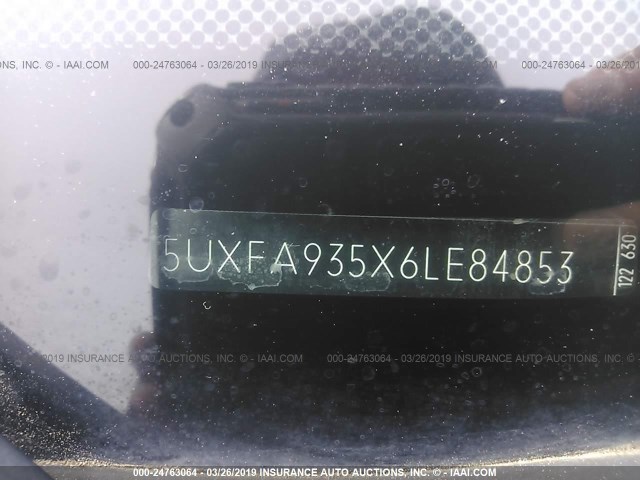 5UXFA935X6LE84853 - 2006 BMW X5 4.8IS RED photo 9