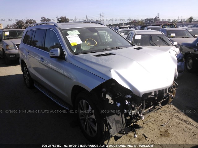 4JGDF7CE9DA203755 - 2013 MERCEDES-BENZ GL 450 4MATIC SILVER photo 1