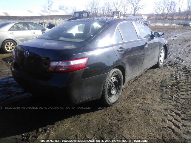 4T1BE46K99U273367 - 2009 TOYOTA CAMRY SE/LE/XLE BLACK photo 4