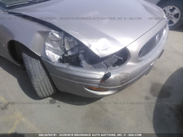 1G4HP52K14U121964 - 2004 BUICK LESABRE CUSTOM SILVER photo 6