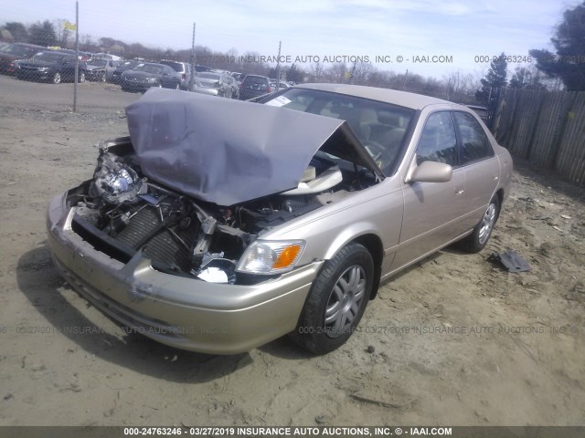 4T1BF22K2YU950944 - 2000 TOYOTA CAMRY LE/XLE Қоңыр фото 2