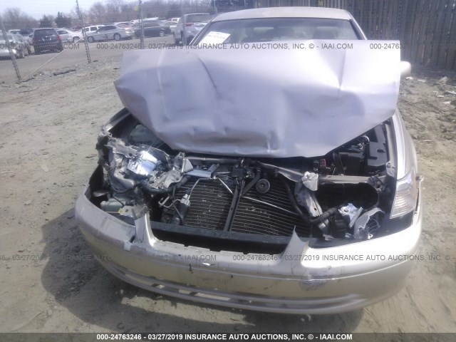 4T1BF22K2YU950944 - 2000 TOYOTA CAMRY LE/XLE Қоңыр фото 6