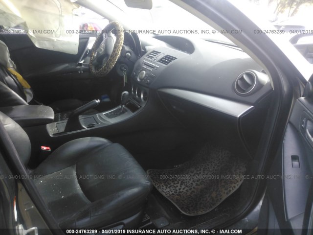 JM1BL1S6XA1144285 - 2010 MAZDA 3 S GRAY photo 5