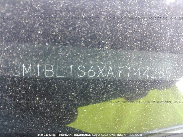 JM1BL1S6XA1144285 - 2010 MAZDA 3 S GRAY photo 9