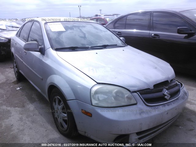 KL5JD52Z84K952875 - 2004 SUZUKI FORENZA S GRAY photo 1