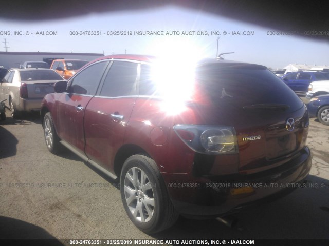 JM3ER293X70141311 - 2007 MAZDA CX-7 RED photo 3