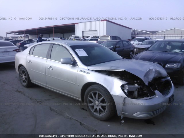 1G4HD57286U136742 - 2006 BUICK LUCERNE CXL SILVER photo 1