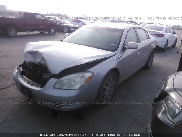 1G4HD57286U136742 - 2006 BUICK LUCERNE CXL SILVER photo 2