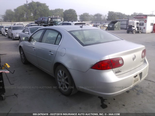 1G4HD57286U136742 - 2006 BUICK LUCERNE CXL SILVER photo 3