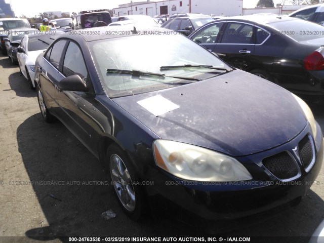 1G2ZH57N384104408 - 2008 PONTIAC G6 GT BLUE photo 1