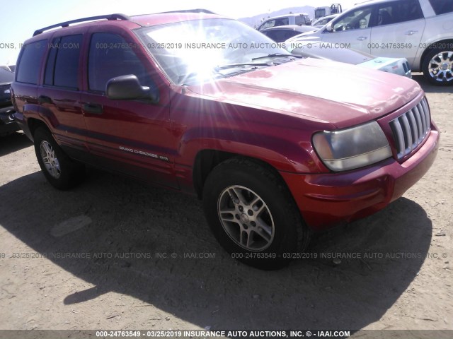 1J4GX48S54C233202 - 2004 JEEP GRAND CHEROKEE LAREDO/COLUMBIA/FREEDOM 红色 照片 1