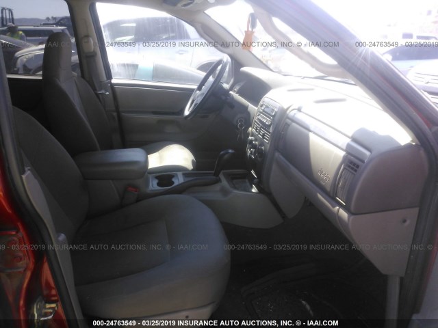 1J4GX48S54C233202 - 2004 JEEP GRAND CHEROKEE LAREDO/COLUMBIA/FREEDOM 红色 照片 5