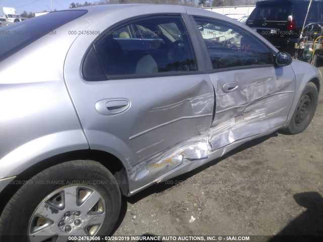 1C3EL46R34N355669 - 2004 CHRYSLER SEBRING LX SILVER photo 6