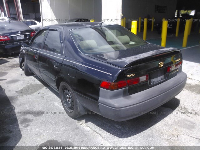 4T1BF22K3XU077042 - 1999 TOYOTA CAMRY LE/XLE BLACK photo 3