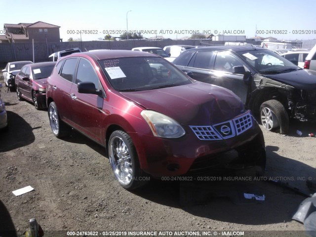 JN8AS5MT2AW011939 - 2010 NISSAN ROGUE S/SL/KROM RED photo 1