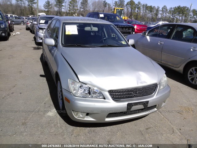 JTHBD192430067291 - 2003 LEXUS IS 300 SILVER photo 6