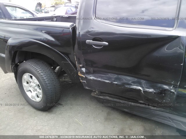 5TEJU62N17Z361655 - 2007 TOYOTA TACOMA DOUBLE CAB PRERUNNER BLACK photo 6