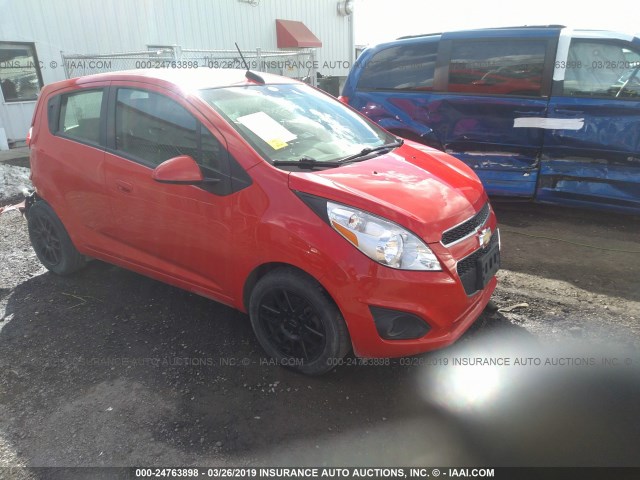 KL8CA6S97FC818141 - 2015 CHEVROLET SPARK LS RED photo 1