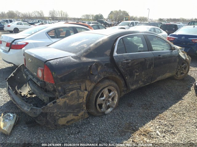 1G1ZC5E0XAF209998 - 2010 CHEVROLET MALIBU 1LT 蓝色 照片 4