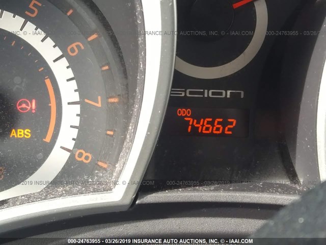 JTKJF5C72E3082594 - 2014 TOYOTA SCION TC ნაცრისფერი ფოტო 7