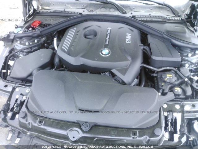 WBA4J1C53KBM18701 - 2019 BMW 430I GRAN COUPE GRAY photo 10