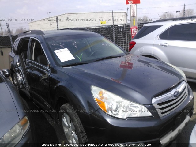 4S4BRCKC3B3323737 - 2011 SUBARU OUTBACK 2.5I LIMITED BLUE photo 1