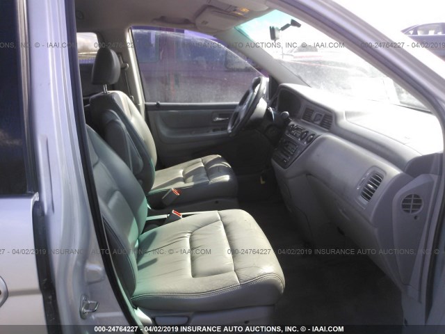 5FNRL18993B075017 - 2003 HONDA ODYSSEY EXL SILVER photo 5