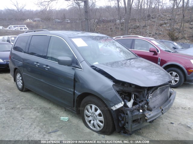 5FNRL38758B413126 - 2008 HONDA ODYSSEY EXL GRAY photo 1