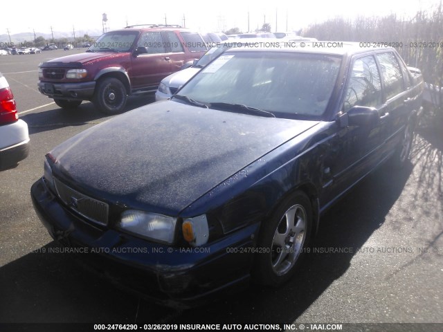 YV1LS53D8X2566290 - 1999 VOLVO S70 T5 TURBO BLUE photo 2