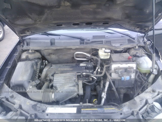 1G8AJ52FX5Z107621 - 2005 SATURN ION LEVEL 2 黑色 照片 10