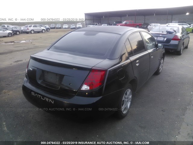 1G8AJ52FX5Z107621 - 2005 SATURN ION LEVEL 2 黑色 照片 4