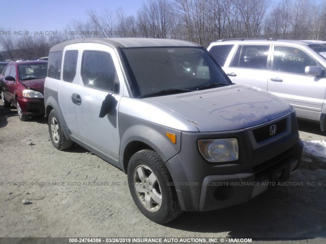 5J6YH28523L003146 - 2003 HONDA ELEMENT EX SILVER photo 1