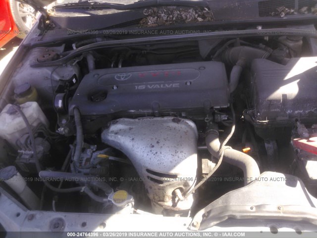 4T1CE38P86U655795 - 2006 TOYOTA CAMRY SOLARA SE/SLE SILVER photo 10