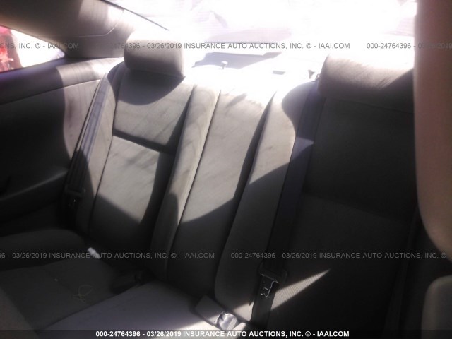 4T1CE38P86U655795 - 2006 TOYOTA CAMRY SOLARA SE/SLE SILVER photo 8