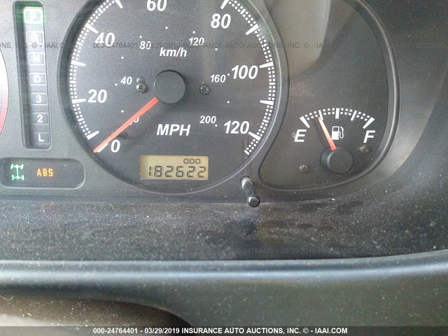 4S6DM58W6Y4405783 - 2000 HONDA PASSPORT EX/LX 黑色 照片 7