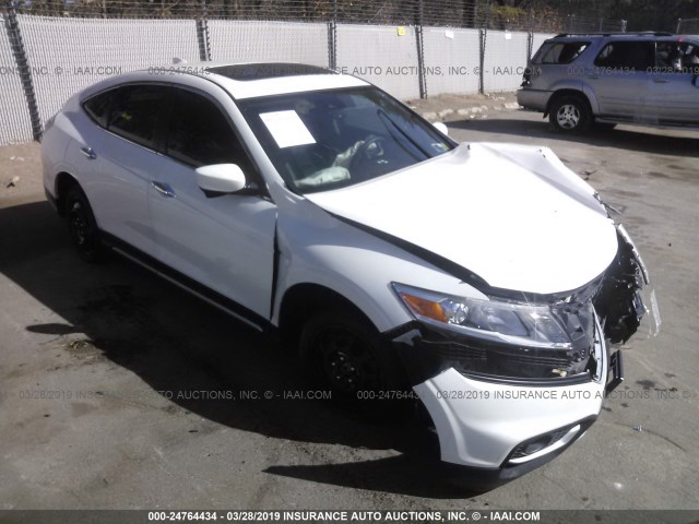 5J6TF2H5XFL002850 - 2015 HONDA CROSSTOUR EXL თეთრი ფოტო 1
